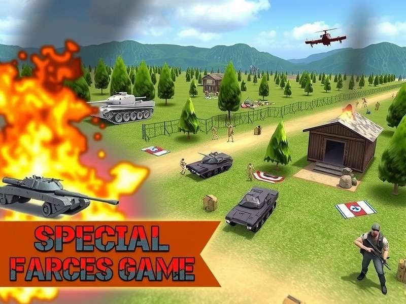 Special Forces Group 2 tactical squad in action