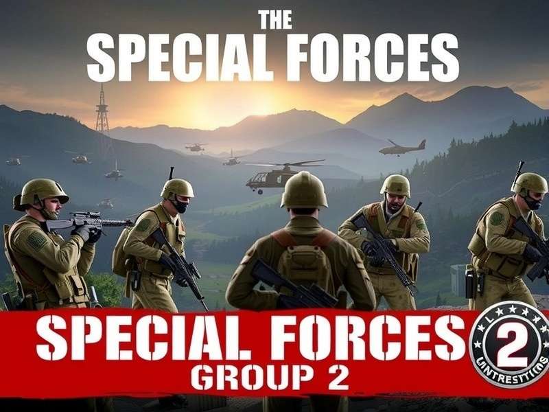 Special Forces Group 2 online multiplayer gameplay showing team tactics