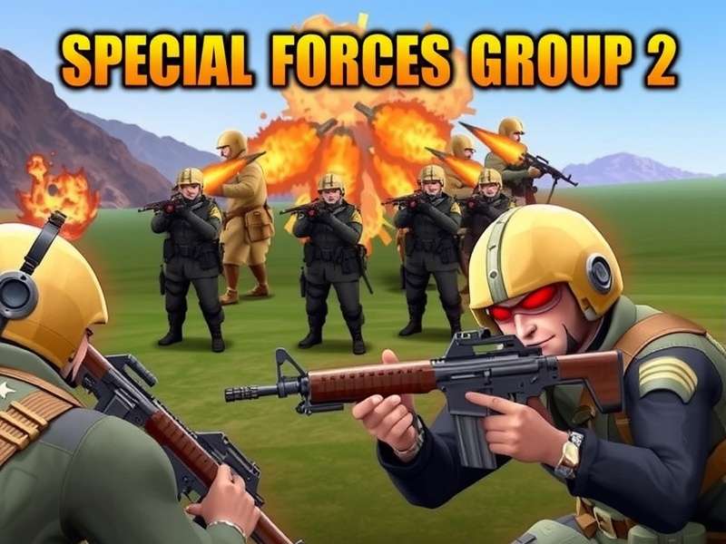 Special Forces Group 2 Gameplay Action Scene