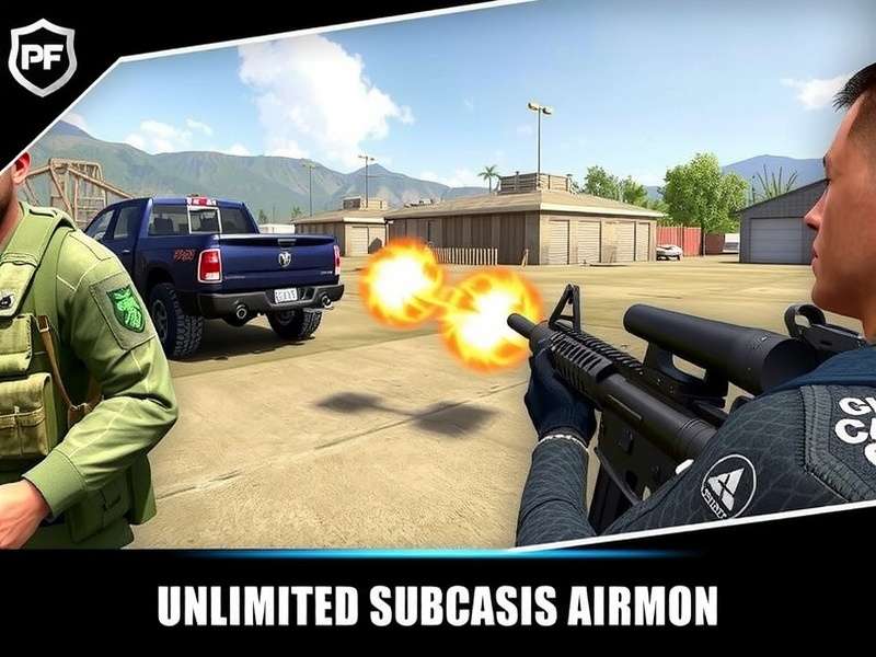 Special Forces Group 2 Mod Apk Unlimited Money And Ammo — Hero banner showing elite soldier with unlimited ammo and cash