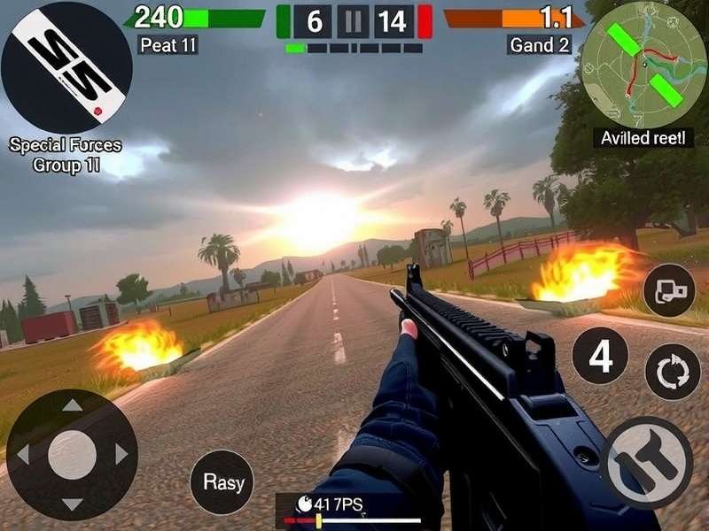 Special Forces Group 2 Mod Menu Aimbot Apk gameplay screenshot showing mod features and aimbot interface