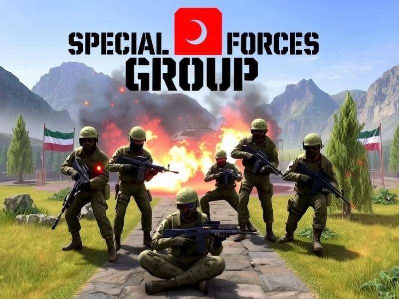Special Forces Group 2 Unblocked gameplay screenshot showing intense multiplayer action