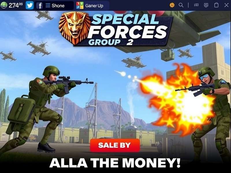 Special Forces Group 2 Unlimited Money Free Download – Hero Banner showing elite soldier in action