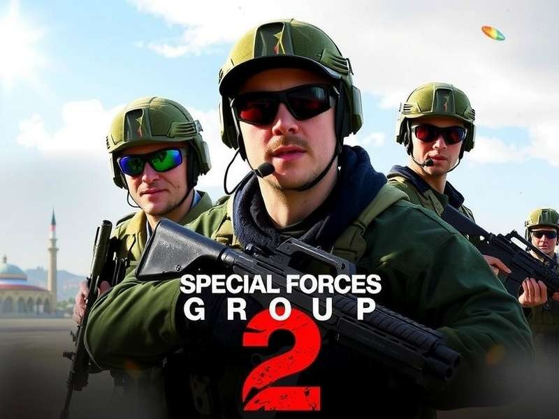 Special Forces Group 2 intense combat gameplay screenshot showing tactical team action