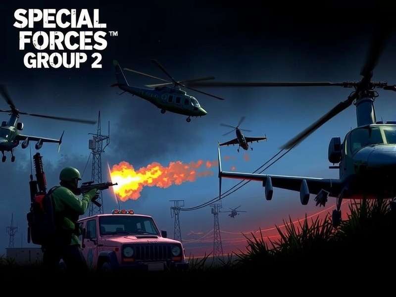 Special Forces Group 2 Forge Game - Elite combat action gameplay screenshot