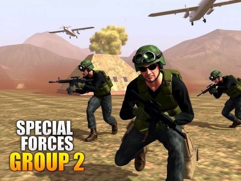 Special Forces Group 2 gameplay action scene with elite soldiers in tactical combat